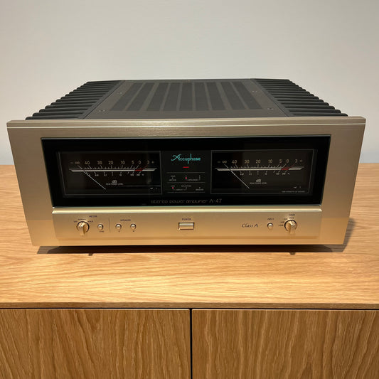 Accuphase A-47 Class A Stereo Power Amplifier (Preloved) - Christchurch