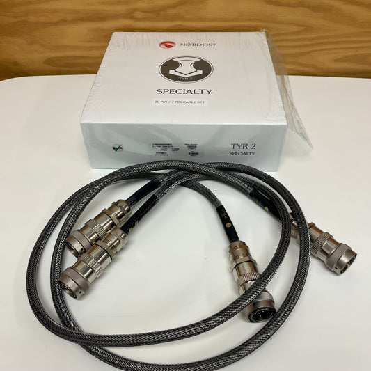 2 x Nordost Tyr2 Specialty Burndy Cables (Preloved) - Christchurch