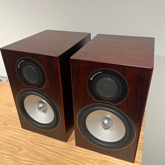 (Preloved) Monitor Audio Silver RX2 Bookshelf Speakers (Preloved) - Christchurch