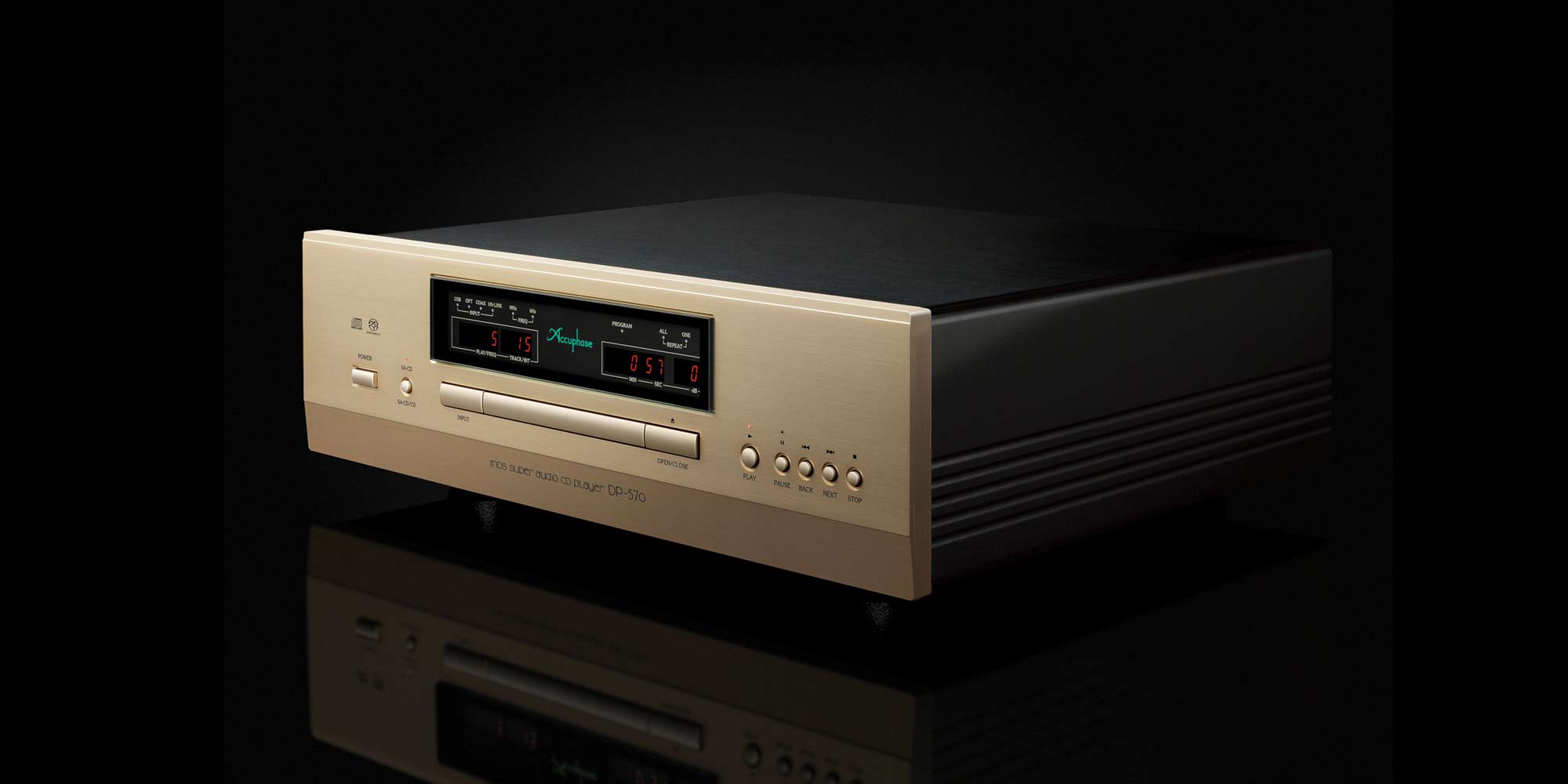 Accuphase CD用リモコン(remote) 適応機種：DP-570 Accuphase Laboratory, Inc. DP-570