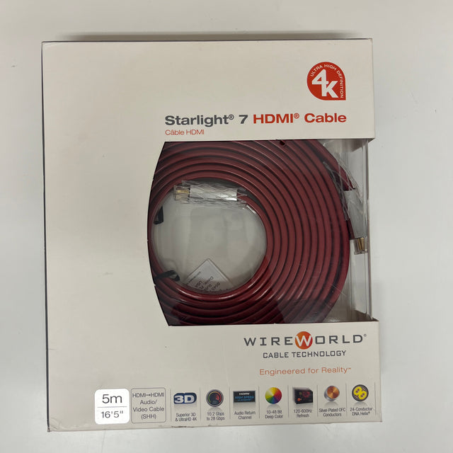 Wireworld Starlight7 HDMI Cable - 5m