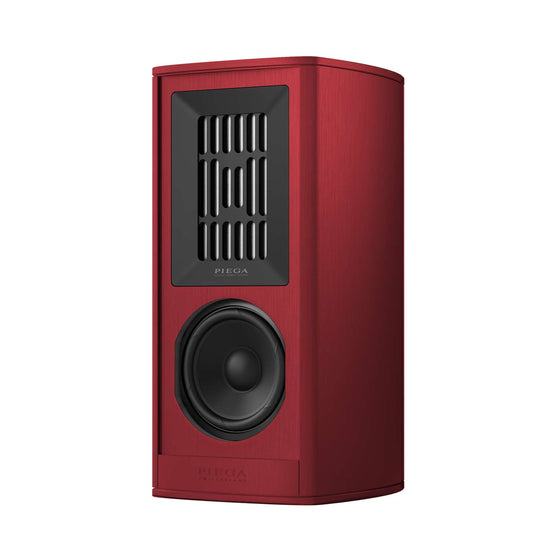 Piega Coax 411 Bookshelf Speakers Bordeaux Red