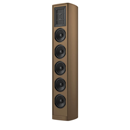 Piega Coax 611 Floorstanding Speakers Havanna Tobacco