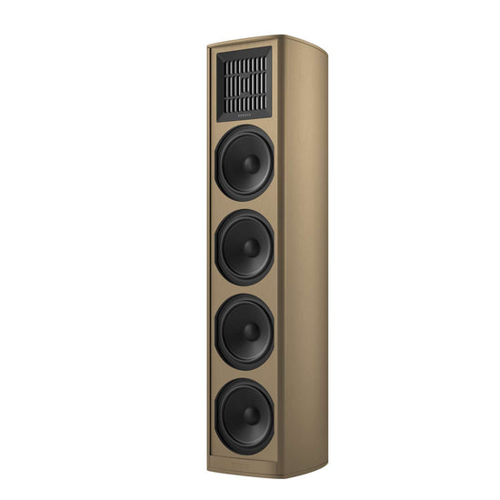 Piega Coax 811 Floorstanding Speakers Autumn Bronze