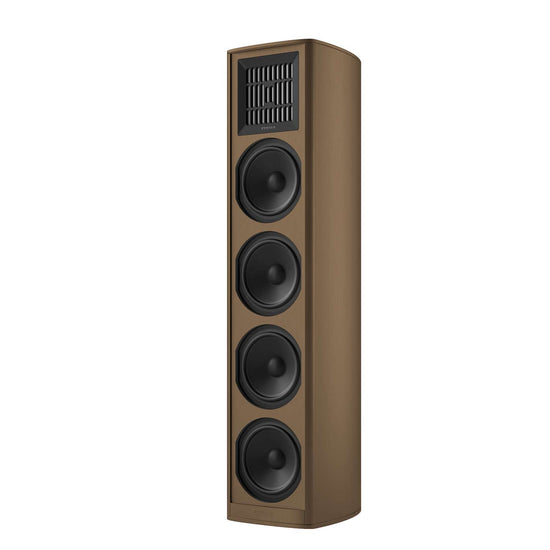 Piega Coax 811 Floorstanding Speakers Havanna Tobacco