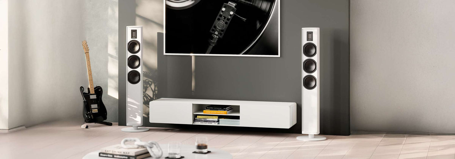 Piega speakers high end bookshelf and floorstanding