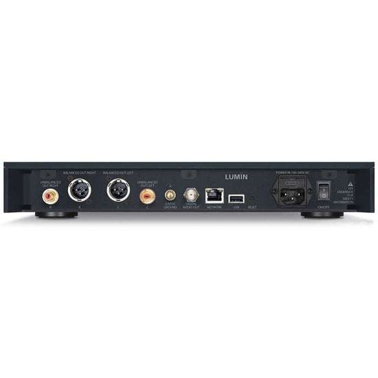 Lumin T3 Rear LUMIN T3 Music Streamer (Ex Demo) – Soundline Audio Online NZ